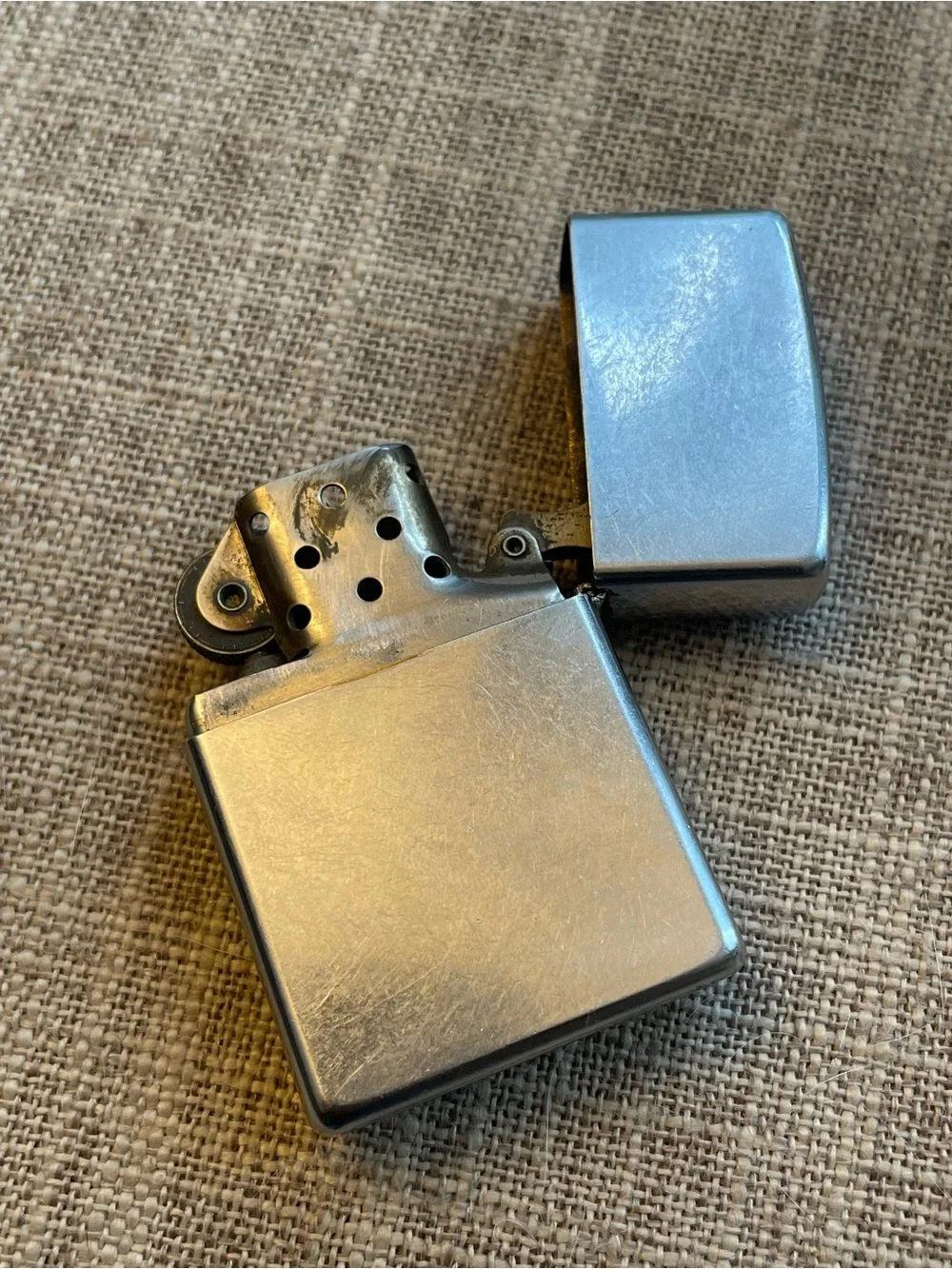 Vintage 2002 Ornate Sip Filigree Zippo Lighter L 02